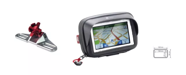 Givi Kit Supporto+Portasmartphone/Gps+Viti Honda Cbf 600 S / N 2004-2012