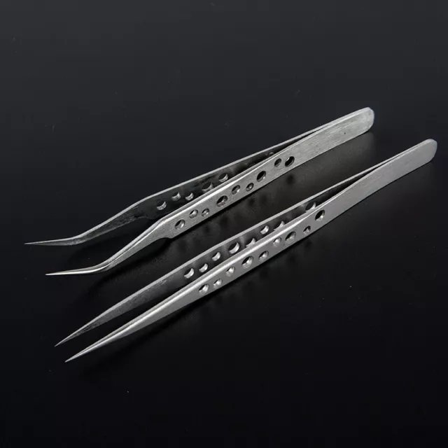 ESD Industrial Tweezers Anti-static Anti-Magnetic Stainless Steel TweezeCR