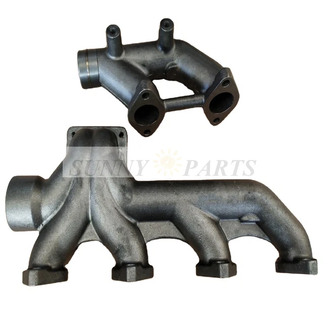 3943841+3937477 Exhaust Manifold fits for Cummins Engine L8.9 6LTAA