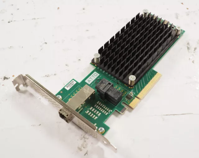 ATTO ESAH-1244-GT0 4-port External/4-port Internal 12Gb SAS/SATA Raid Controller