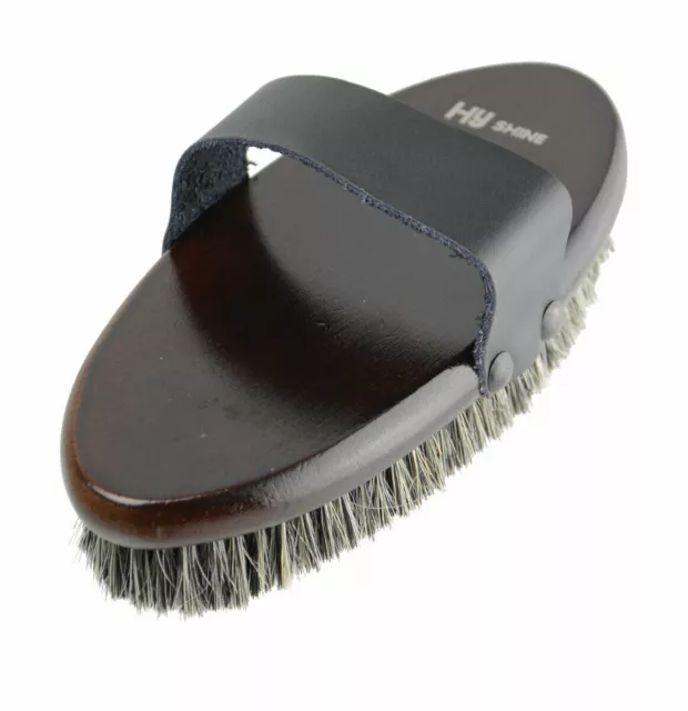 HySHINE Deluxe Grooming Brushes Wood Backed Pro Range Body Dandy Brushes VARIOUS