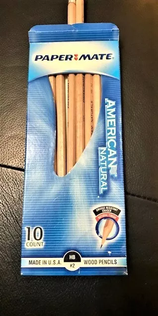 Paper Mate 10 Wood HB #2 Pencils with Erasers