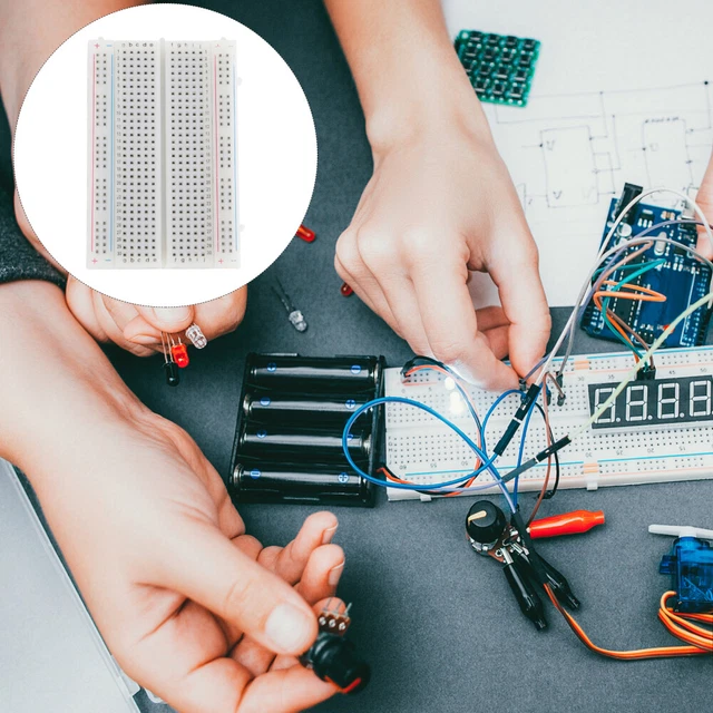 Breadboard Set 400 & 830 Punkte mit Dupont Kabel 40-Pin Jumper Wire