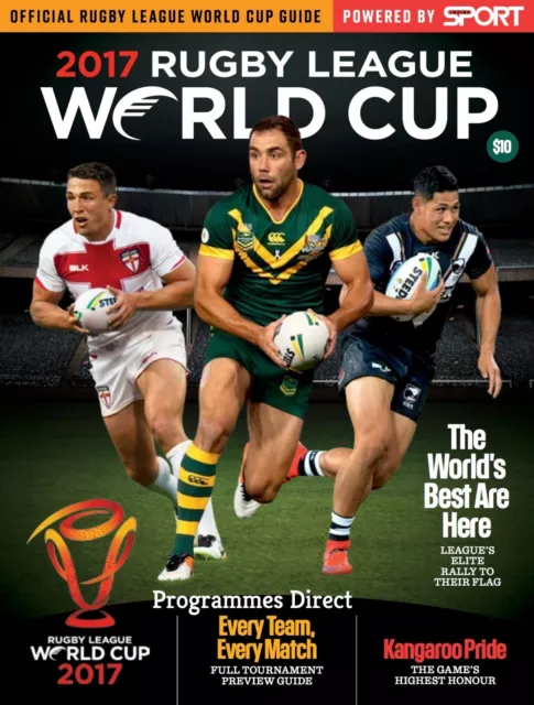Rugby League World Cup 2017 Official Tournament Guide Programme