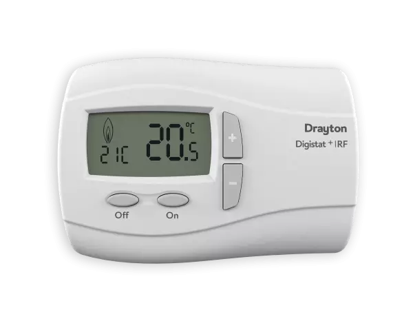 Drayton RF710 Wireless Digistat+1 RF Digital Room Stat Thermostat (No Receiver)