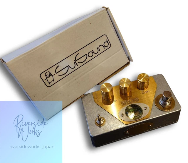 SVISOUND OVERZOID OZ2 Handmade Overdrive Guitar Effects Pedal Used