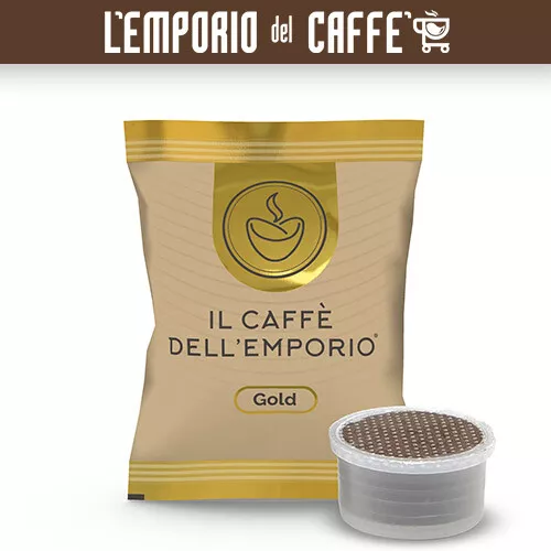 100 Capsule Il Caffè Dell' Emporio Compatibili Lavazza Espresso Point Gold Oro