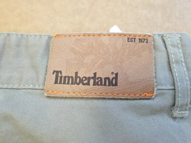 L409 JEANS TIMBERLAND BEIGE GAMBA DRITTA ETÀ 12 152cm L26 L28 3