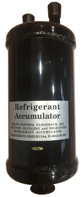 Commercial Refrigeration Suction Accumulator 1/2 Ods Solder Ra-204 Se-Ra204 Commercial Refrigeration Suction Accumulator 1/2 Ods Solder Ra-204 Se-Ra204