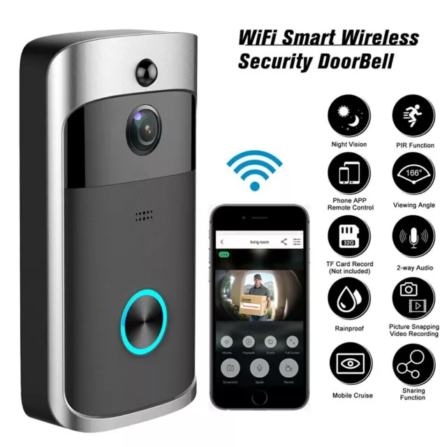 360° 1080P HD Camara De Seguridad WIFI Inalambrica 5G Audio Para Casa Exterior