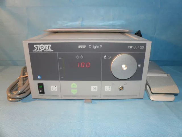 Storz 300 watt Xenon Light Source for Endoscopy, 3 hours,