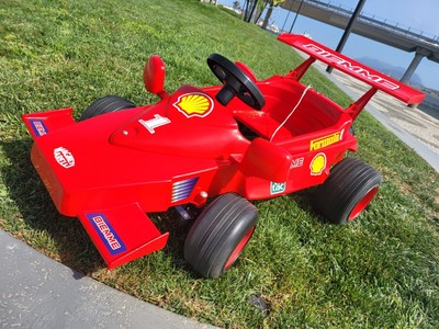 Biemme BIEMME auto A PEDALI FERRARI FORMULA 1 Ferrarina ANNI 80 VILLENEUVE PROST PIQUET 