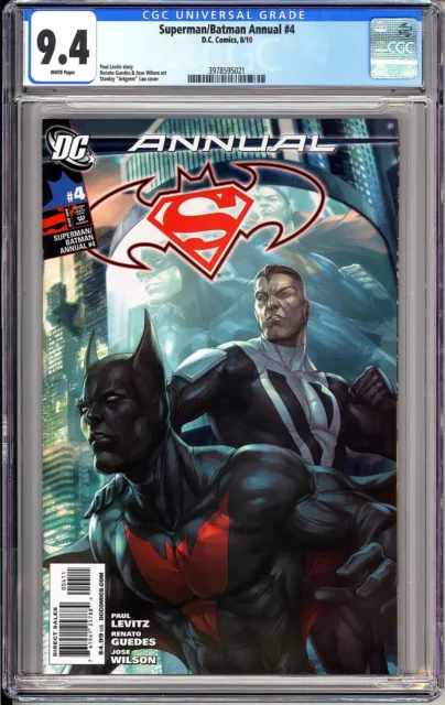 Superman/Batman Annual #4 CGC 9.4 3978595021 1st Batman Beyond in DCU KEY!