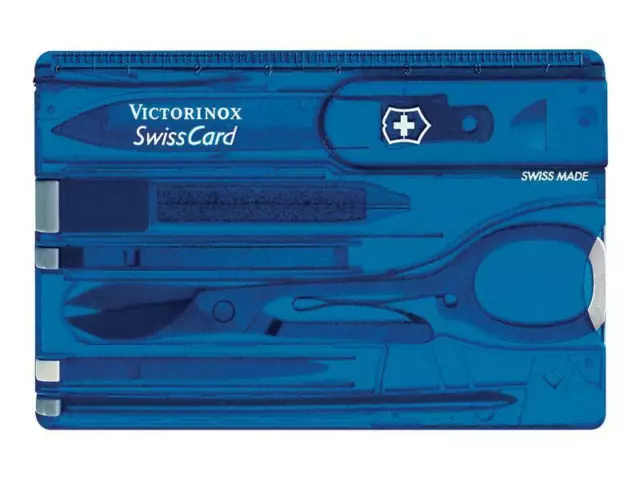 Victorinox - Carte Multifonctions Swisscard Transclucide 10 Fonctions - 0.71xx.T 2