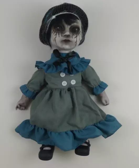 Creepy Doll Head Halloween Light Up Yard Stakes - 3 Pc.