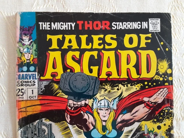 TALES of ASGARD Comic Vol. 1 No. 1 (MARVEL October 1968) Staring THE MIGHTY THOR 2
