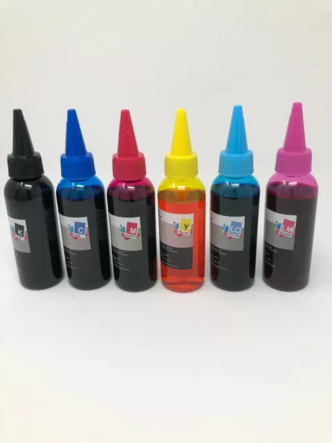 600 ML DI COLORE PER EPSON STAMPANTE Stylus Photo 925, 935, 950, 960, EX, P50