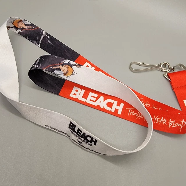 BLEACH THOUSANDYEAR BLOOD War Ichigo Kurosaki Lanyard ANIME EXPO AX