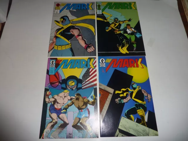 THE MARK Dark Horse Comics 1987 Lot #1 2 3 4 #1-4 Nice Copies VF/NM to NM