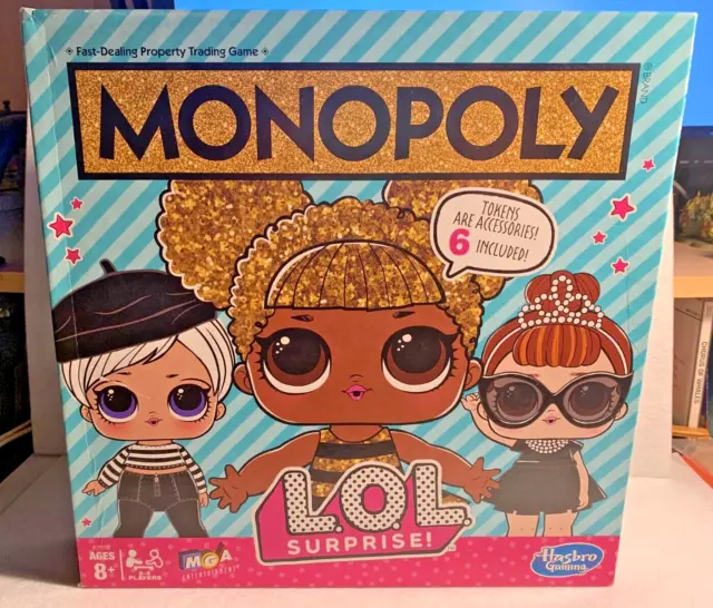 Hasbro Gaming Monopoly L.O.L. SURPRISE! Edition Board Game