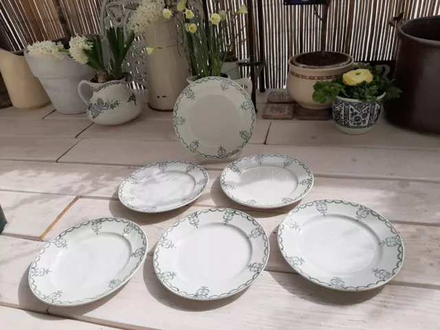 6 Assiettes desserts Moulin des Loups 451