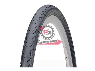 BIC COPERTONE BICI 26 x 1.50 KENDA K 193 SLICK NERO PNEUMATICO BIKE 