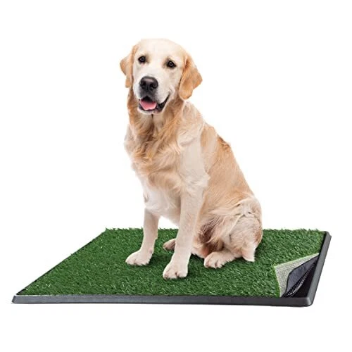 Artificial Grass Puppy Pee Pad for Dogs and Small Pets - 20x30 Reusable 4-Lay...