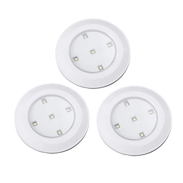 3 PCS DIMMABLE Closets Light Battery Operated Wireless LED Lamp £13.79 ...