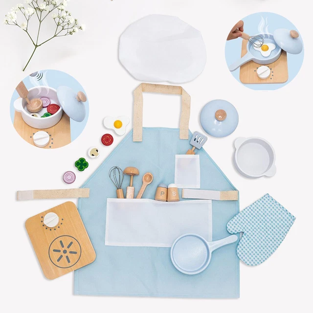 17x Kitchen Playset Toy Developmental Food Play Dinnerware Set Outdoor Game