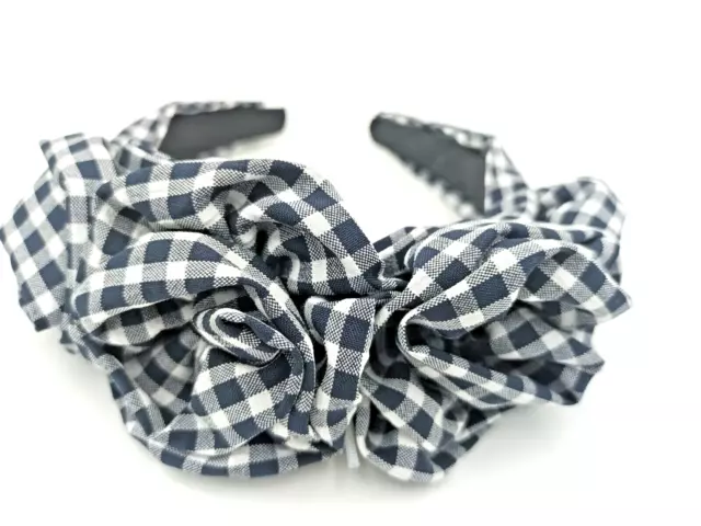 Freedom at Topshop Fabric Flower Crown Headband Women, Ladies, Girls  - Gingham