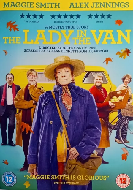 The Lady in the Van DVD (2016) Cert 12. Free P&P.  Maggie Smith.             176