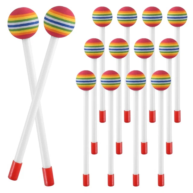 Kopinma 3er Set Regenbogen Lutscher Deko - 30cm Süßigkeiten Requisiten Für Party