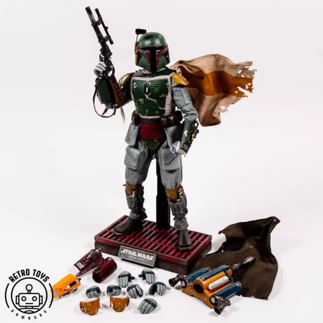 BOBA FETT ROTJ Hot Toys Sideshow Star Wars Il ritorno dello Jedi Figura 1/6