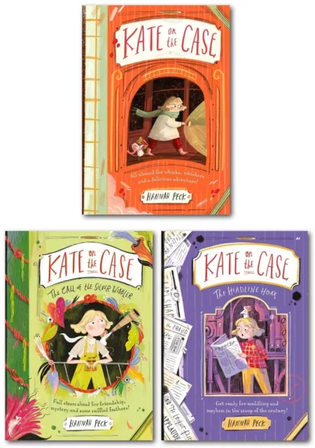 Kate On the Case Series by Hannah Peck 3 Books Set - Ages 7+ - Paperback