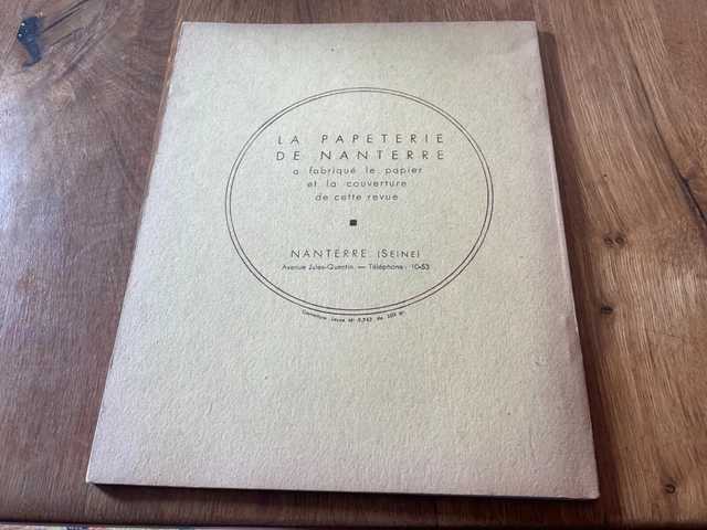 LE COURRIER GRAPHIQUE REVUE DES ARTS GRAPHIQUES N° 4 1937, très bon état 2