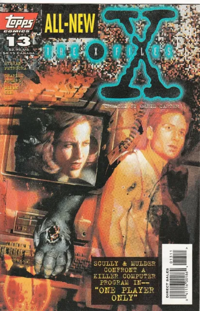THE X-FILES TOPPS Comic - VOLUME 1 ISSUE 13 - FEBRUARY 1996