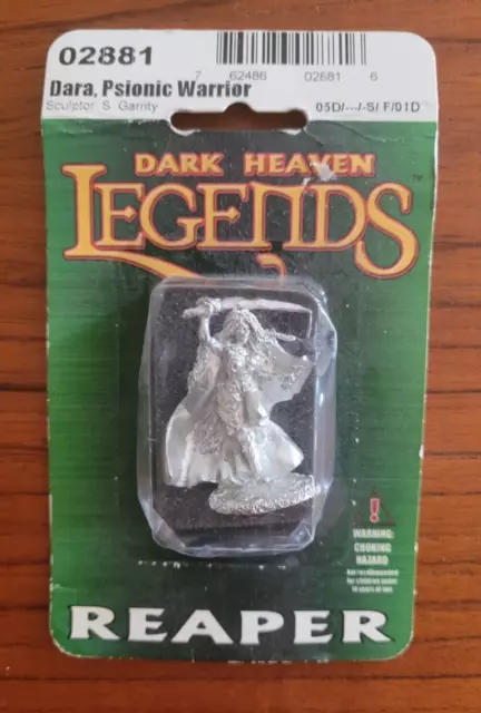 Reaper Dark Heaven Legends 02881 Dara Psionic Warrior