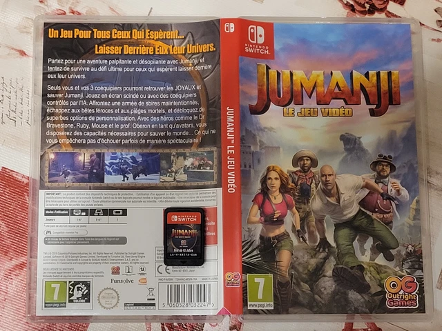 Jumanji Le Jeu Vidéo Nintendo Switch - Jeux vidéo - Achat & prix