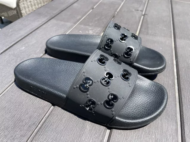 Gucci GG Men Slides - Size 12US