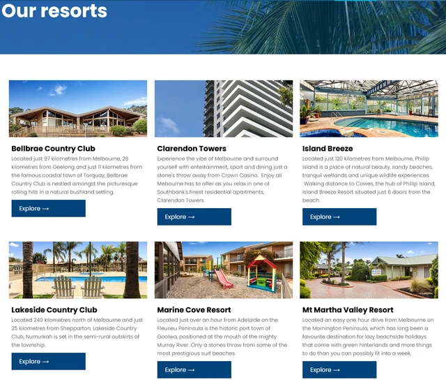 Holiday Concepts - Timeshare