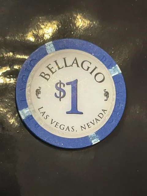 Bellagio Hotel Casino Las Vegas Nevada NV $1 Chip