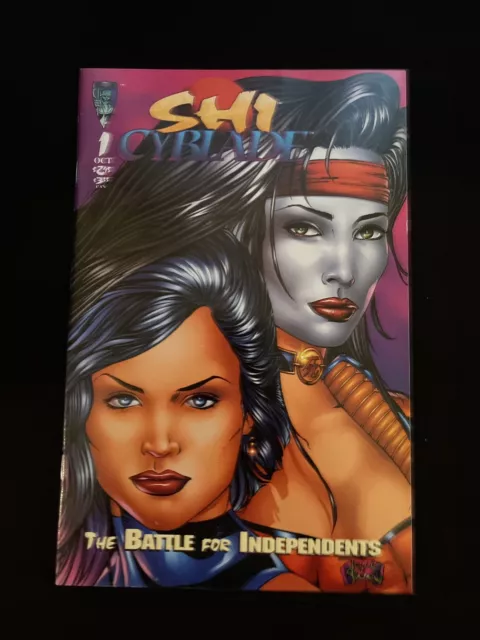 Shi / Cyblade :Battle for the Independents #1 VF/NM ( 1st App Witchblade Key )