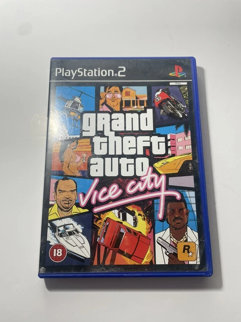 Grand Theft Auto Vice City Ps2 Game Playstation 2 Retro Gta