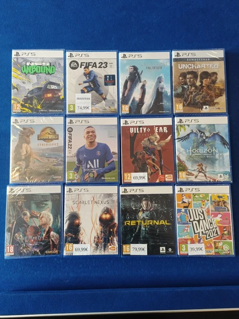 Lot De Jeux Vidéo Ps5
