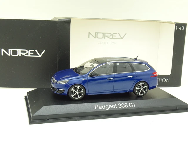 Norev 1/43 Peugeot 308 SW GT 2020 Bleu Vertigo