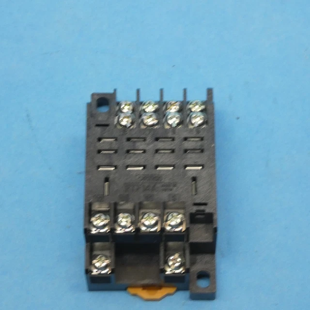 OMRON PTF14A RELAY Socket Base 14 Pin 4PDT LY4N Panel/DIN New 8.95