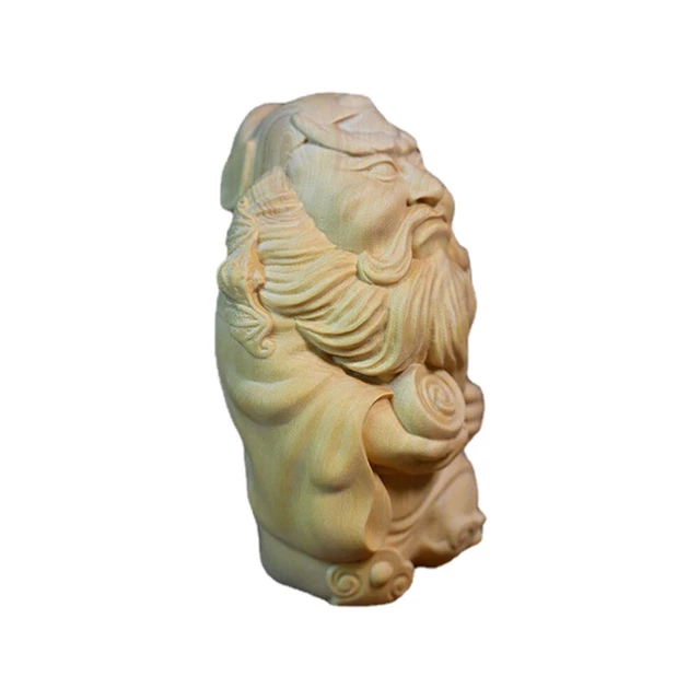 Manipolo scolpito legno di boxwood artistico legno intagliato statua-desktop