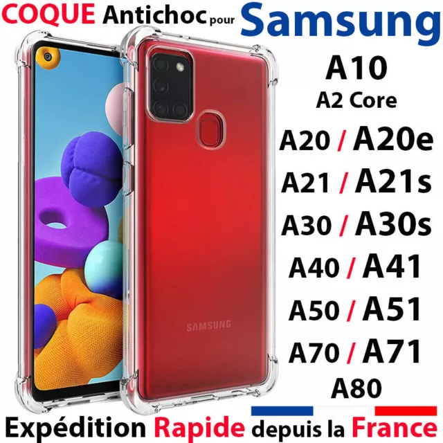 POUR SAMSUNG A21s/A51/A41/A50/A71/A20e/A50 COQUE HOUSSE PROTECTION ANTICHOC ETUI