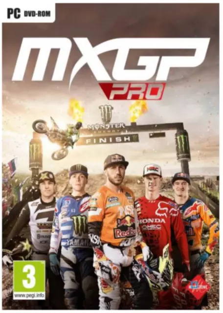 MXGP PRO PC DVD ROM Jeu Vidéo Course Moto Cross Physique Pro Saison Officielle