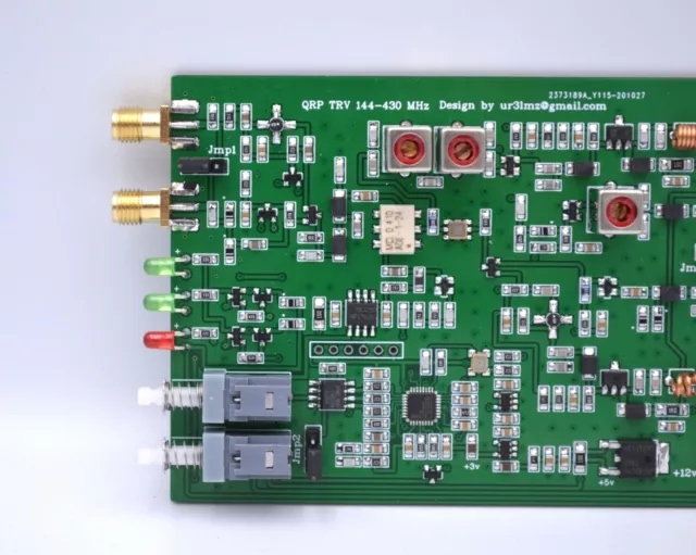 144 + 432 a 28 MHz Placa TRANSVERTIDORA Altamente Estable Convertidor VHF UHF 28mhz 2